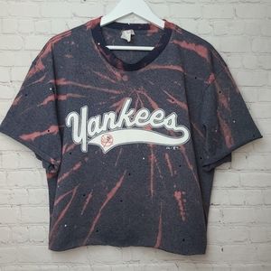 New York Yankees Crop Tee